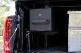 Dee Zee Under Tonneau Storage Drawers DZ960D Toolbox, Side of Truck Bed Location, Aluminum, Black Powdercoated, Locking, 11.8 in. Width, 11.8 in. Height, 61.5 in. Depth, Each thumbnail 4