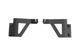Dee Zee Auxiliary Light Mount Brackets DZ4462JL Brackets, A-pillar, Steel, Black Textured Powdercoated, Jeep, Pair thumbnail 5