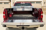Dee Zee Brite-Tread Tailgate Protectors for 2019-2024 SIERRA 1500, SILVERADO 1500 - DZ4123 Protector, Brite-Tread, Diamond Plate, Full Tailgate, Aluminum, Brite-Guard Clear Powdercoated, Chevrolet, GMC, Each thumbnail 1