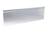 Dee Zee Brite-Tread Tailgate Protectors for 2019-2024 SIERRA 1500, SILVERADO 1500 - DZ4123 Protector, Brite-Tread, Diamond Plate, Full Tailgate, Aluminum, Brite-Guard Clear Powdercoated, Chevrolet, GMC, Each thumbnail 3