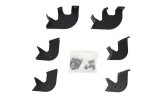 Dee Zee Hex Series Step Bar Mounting Brackets DZ66328 Truck Installation Kits, Running Boards, Steel, Textured Black, Ford, Ranger, Kit thumbnail 6