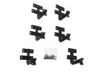 Dee Zee Hex Series Step Bar Mounting Brackets DZ66337 Truck Installation Kits, Running Boards, Steel, Textured Black, Ram, 1500, Kit thumbnail 2