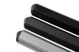 Dee Zee Hex Series Side Step Bars DZ66301B Bars, Aluminum, Black Powdercoated, Regular Cab, Pair thumbnail 4