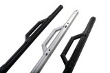 Dee Zee Hex Series Side Step Bars DZ66321TB Bars, Aluminum, Black Textured Powdercoated, Crew Cab, Pair thumbnail 4