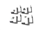 Dee Zee NXc Running Board Mounting Brackets DZ16215 Truck Step Installation Kits, Step Bar Brackets, Boards, Steel, Textured Black, Chevy, GMC, Kit thumbnail 1