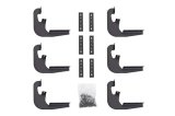 Dee Zee Rough Step Mounting Brackets DZ15340 Truck Installation Kits, Step, Steel, Textured Black, Chevrolet, GMC, 1500, Kit thumbnail 1