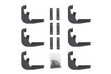 Dee Zee Rough Step Mounting Brackets DZ15340 Truck Installation Kits, Step, Steel, Textured Black, Chevrolet, GMC, 1500, Kit thumbnail 2