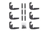Dee Zee Rough Step Mounting Brackets DZ15340 Truck Installation Kits, Step, Steel, Textured Black, Chevrolet, GMC, 1500, Kit thumbnail 3