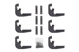 Dee Zee Rough Step Mounting Brackets DZ15340 Truck Installation Kits, Step, Steel, Textured Black, Chevrolet, GMC, 1500, Kit thumbnail 4