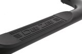 Dee Zee UltraBlack Oval Side Step Bars DZ373259 Bars, Nerf Bars, Side, Steel, Black Powdercoated, 4.00 in. Diameter, Ram, Crew Cab, Pair thumbnail 1