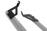 Dee Zee Auxiliary Light Mount Brackets DZ4462JK Brackets, A-pillar, Steel, Black Textured Powdercoated, Jeep, Pair thumbnail 1