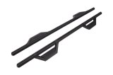 Dee Zee Hex Cast Side Step Bars DZ66321CTB Bars, Aluminum, Black Textured Powdercoated, Crew Cab, Pair thumbnail 4