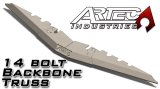 Artec Industries 14-Bolt Backbone Trusses TR1407 Axle Housing Brace, Truss, Steel, Natural, GM 10.5 in. (14-bolt), Kit thumbnail 4