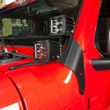 Artec Industries JL A-Pillar Dual LED Cube Light Mounts JL5603 light mount,JL A-pillar Mount thumbnail 1