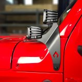 Artec Industries JL A-Pillar Dual LED Cube Light Mounts JL5603 light mount,JL A-pillar Mount thumbnail 2