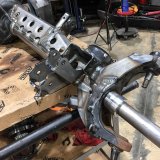 Artec Industries JK APEX Front Axle Trusses JK4451 Housing Brace, APEX, Truss, Steel, Natural, Jeep, Kit thumbnail 2