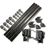 Artec Industries Easy 4-Link Kits LK0016 Four Link Kits, 4-Link, Kit B, 1.25 in Pro Krawler Joints, Triangulated Adjustable Brackets, Kit thumbnail 1