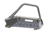 Artec industries High-Clearance Comp Front Bumpers for 2020-2024 GLADIATOR, 2018-2024 WRANGLER, 2018 WRANGLER JK - JJ8022 Bumper, High Clearance Comp, Hoop Guard, Front, Fabricated, Steel, Raw, Jeep, JL, JT, JK, Each thumbnail 4
