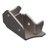 Artec Industries APEX Track Bar Brackets JK4453 Bracket, Bracket, Front, Steel, Natural, Jeep, Kit thumbnail 2