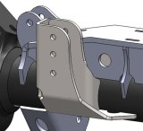 Artec Industries Panhard and Track Bar Brackets BR1139 RAISED TRACK BAR BRACKET thumbnail 1