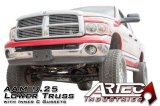 Artec Industries AAM 9.25 Lower Axle Trusses TR9251 Housing Brace, Truss, with Inner C Gussets, Front, Steel, Natural, Dodge in. Front (AAM), Dodge, Ram, Kit thumbnail 1