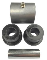 Artec Industries Universal Link Bushings BU2601 Bushings, Universal, Black Polyurethane Bushings, 2.000 in. O.D., Includes Inner and Outer Sleeve, Zerk Fitting, Two Bushing Halves, Kit thumbnail 1