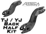 Artec Industries TJ/YJ Back Half Frame Kits FK0002 Chassis Tab, Bracket, Steel, Natural, Pair thumbnail 4