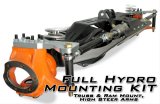 Artec Industries Full Hydro Mounting Kits TR6104 Dana 60 KIT 85-91.5 Ford Ultimate Arms for OEM, Reid knuckles Includes High Steer Arms, Kn thumbnail 1