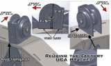 Artec Industries XJ Front Axle Trusses XJ3001 Housing Brace, Truss, Front, Steel, Natural, Dana 30, Jeep, XJ, Kit thumbnail 5