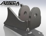 Artec Industries High-Clearance Shock Mounts BR1049 Mounts, High-Clearance, Rear Upper, Steel, Natural, Pair thumbnail 1