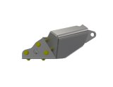 Artec industries High-Clearance Comp Front Bumpers for 2020-2024 GLADIATOR, 2018-2024 WRANGLER, 2018 WRANGLER JK - JJ8021 Bumper, High Clearance Comp, Front, Fabricated, Steel, Raw, Jeep, JL, JT, JK, Each thumbnail 8