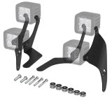 Artec Industries Light Mount Brackets JL5612 JL A-pillar Dual LED Cube - JL 392 / JT Mojave thumbnail 1