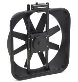 15 Inch 2,800 CFM Proform Electric Fan 67015 Fan, Single, in. Diameter, Puller, cfm, Black, Plastic, Ford, Kit thumbnail 2