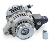 Proform Lightning-Bolt Alternators 66437 Alternators, Lightning-Bolt, 12 V, 100 amps, Machined Finish, V-belt Pulley, Each thumbnail 3