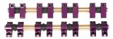 Proform Billet Aluminum Shaft-Mount Rocker Arms 66864 Arms, System, Shaft Mounted, 1.65 Ratio, Full Roller, Buick, 455, Kit thumbnail 2