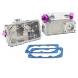 Proform Carburetor Fuel Bowl Kits 67162 Bowls, Primary and Secondary, Center Hung, Silver, Holley 4150, Kit thumbnail 2