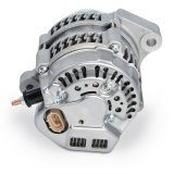 Proform Lightning-Bolt Alternators 66435 Alternators, Lightning-Bolt, 12 V, 100 amps, Machined Finish, V-belt Pulley, Each thumbnail 4