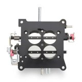 Proform Billet Throttle Base Plates 67156BK Carburetor Plate, Aluminum, Black, Holley 4150, 4150HP, Each thumbnail 3