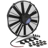 14 Inch 2,900 CFM Proform Brushless Electric Fan 67035 Fans, Fans, Single, Puller, cfm Maximum, Plastic, Black, 21.00 amps, 14.00 in. Diameter, Each thumbnail 1
