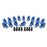 Proform Super-Street Roller Rocker Arms 66907 Arms, Super-Street, Stud Mount, Full Roller, Aluminum, Narrow Body, 1.5 Ratio, Fits 3/8 in. Stud, Chevy, Small Block, Set of 16 thumbnail 2