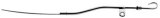 Proform Chrome Engine Oil Dipstick Kits 66184 with Tube, Engine, Timing Cover Entry, Steel, Chrome, Ford, Small Block Windsor, Each thumbnail 1