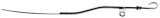 Proform Chrome Engine Oil Dipstick Kits 66184 with Tube, Engine, Timing Cover Entry, Steel, Chrome, Ford, Small Block Windsor, Each thumbnail 2