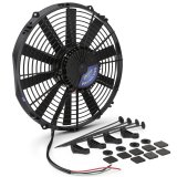 12 Inch 2,100 CFM Proform Brushless Electric Fan 67034 Fans, Fans, Single, Puller, cfm Maximum, Plastic, Black, 15.00 amps, 12.00 in. Diameter, Each thumbnail 1