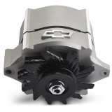 Proform Slant Edge Alternators 141-149 and Generators, Alternator, GM 10SI Case, Gray Crinkle, 12V, 100 amp, 1-wire Hook-up, V-Belt, GM, Small Block, Big Block, Each thumbnail 4