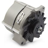 Proform Slant Edge Alternators 141-149 and Generators, Alternator, GM 10SI Case, Gray Crinkle, 12V, 100 amp, 1-wire Hook-up, V-Belt, GM, Small Block, Big Block, Each thumbnail 7