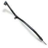Proform Transmission Dipsticks 66172 Dipstick, Bellhousing Mount, Locking, Steel, Black, Plastic Handle, Chevy, Powerglide, Each thumbnail 1