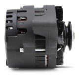 Proform Alternators 66430.16BK Alternator, GM CS130 Case, 160 amps, 12 Volt, One Wire, V-Belt, Black Crinkle, Chevy, Small Block, Big Block, Each thumbnail 1