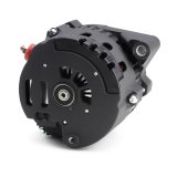 Proform Alternators 66430.16BK Alternator, GM CS130 Case, 160 amps, 12 Volt, One Wire, V-Belt, Black Crinkle, Chevy, Small Block, Big Block, Each thumbnail 3