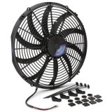 16 Inch 3,300 CFM Proform Brushless Electric Fan 67037 Fan, Electric, Single, Puller Only, cfm Maximum, Plastic, Black, 12 V, 10-15 V Range, 24.3 amps, in. Diameter, use 35 A Fuse, Each thumbnail 7