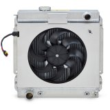 Proform Slim-Fit Radiator Systems 69682.2 Radiators, Systems, Downflow, Aluminum, Natural, Transmission Cooler, Single Fan, Ford, 2.8L, 3.3L, 4.3L, 4.7L, Kit thumbnail 4